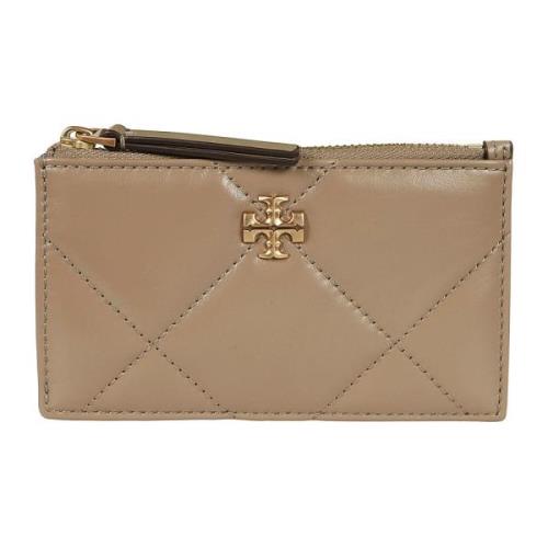 Tory Burch Diamant Quilt Kortfodral Beige, Dam