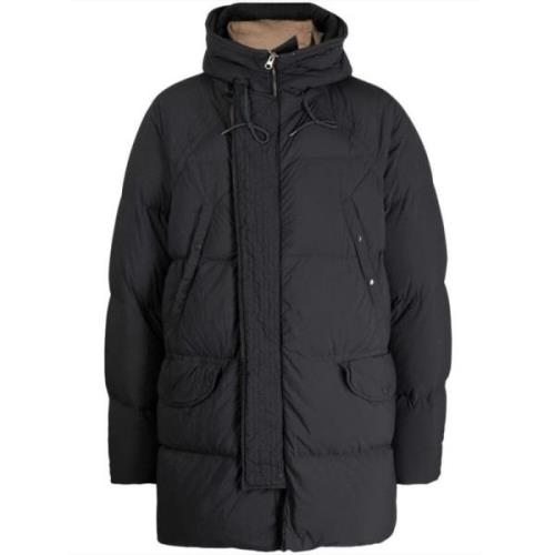 Ten C Deck Down Parka i Svart Black, Herr