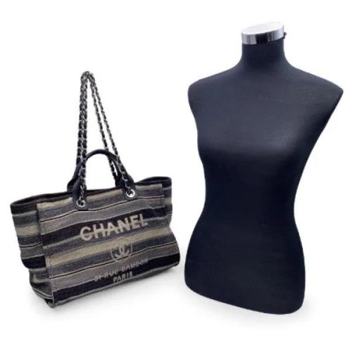 Chanel Vintage Pre-owned Laeder chanel-vskor Black, Dam