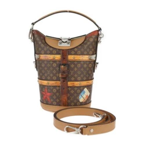 Louis Vuitton Vintage Pre-owned Canvas louis-vuitton-vskor Brown, Dam