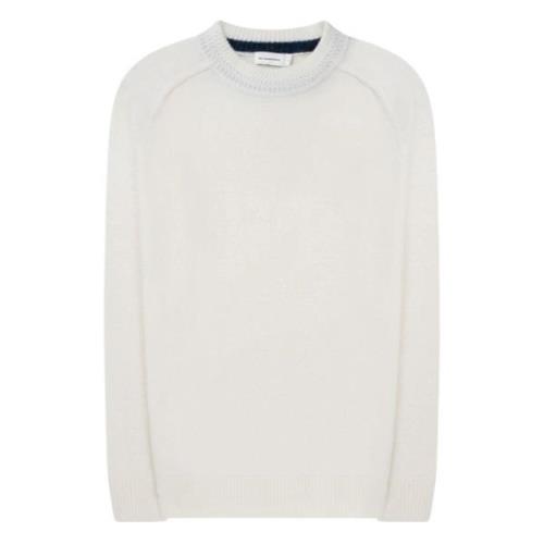 The GoodPeople Off White Kiosk Sweater White, Herr