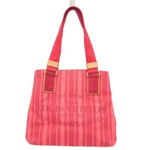 Louis Vuitton Vintage Pre-owned Canvas louis-vuitton-vskor Red, Dam