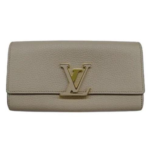 Louis Vuitton Vintage Pre-owned Laeder plnbcker Gray, Dam