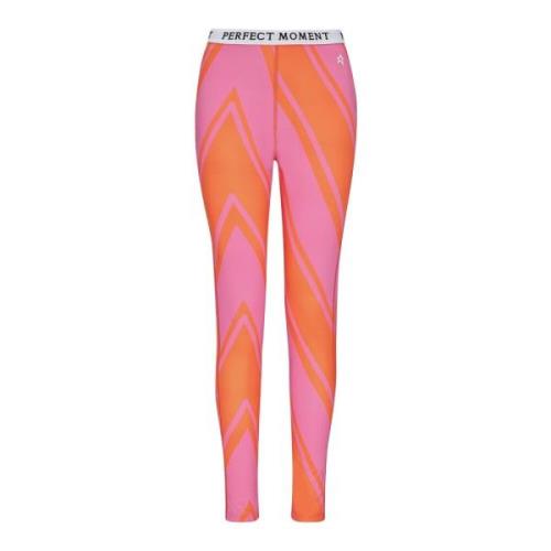 Perfect Moment Ski Leggings Polyester Multicolor, Dam