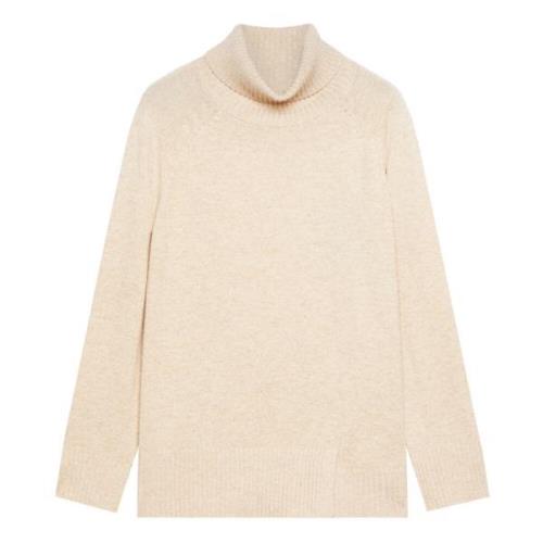 Elena Mirò Stilig Maglia Topp Beige, Dam