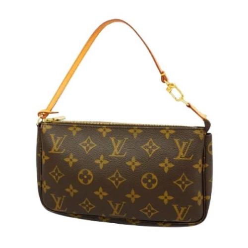 Louis Vuitton Vintage Pre-owned Canvas louis-vuitton-vskor Brown, Dam