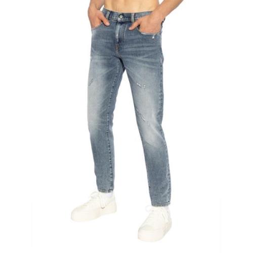 Diesel Slim D-Strukt Denim Jeans Blue, Herr