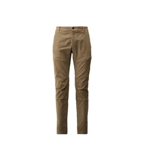 C.p. Company Corduroy Stretch Byxor med Cargo Ficka Brown, Herr