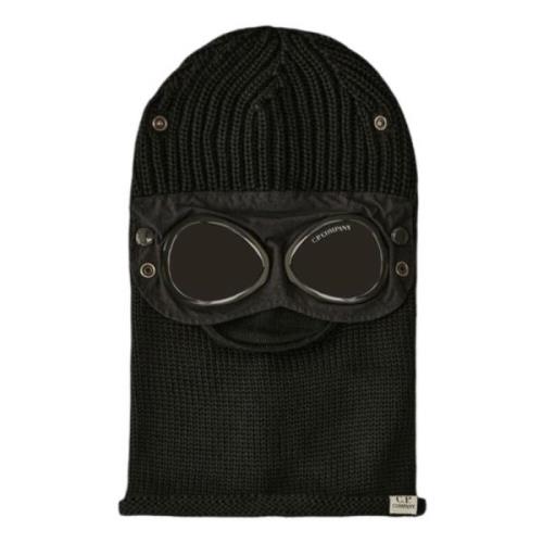 C.p. Company Ull Goggle Balaclava med extrafin ull Black, Herr