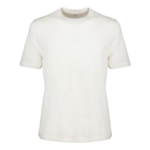 Brunello Cucinelli Stiliga T-shirts Kollektion White, Herr