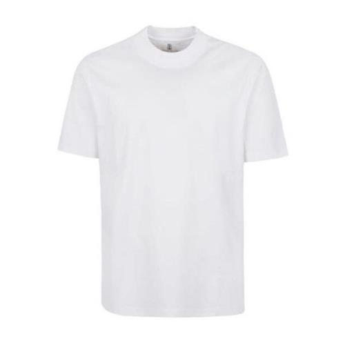 Brunello Cucinelli Stiliga T-shirts Kollektion White, Herr