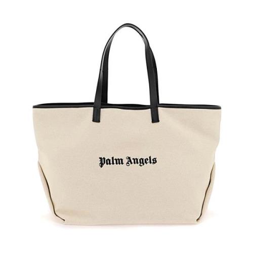 Palm Angels Stilren Väska för Dagligt Bruk Beige, Dam