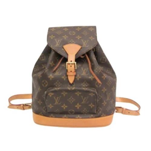 Louis Vuitton Vintage Pre-owned Canvas louis-vuitton-vskor Brown, Dam