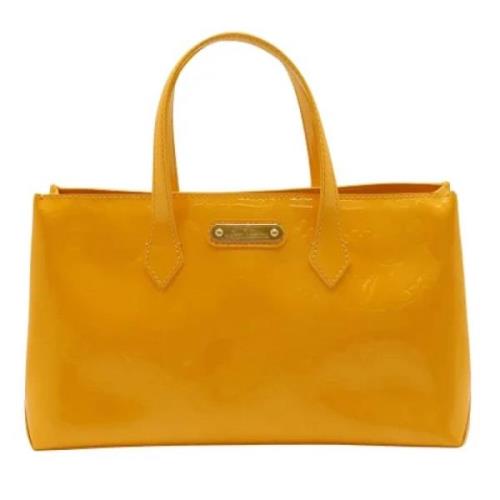 Louis Vuitton Vintage Pre-owned Laeder louis-vuitton-vskor Yellow, Dam