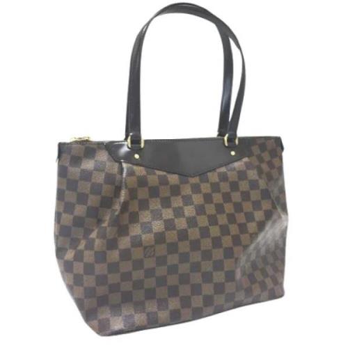 Louis Vuitton Vintage Pre-owned Canvas louis-vuitton-vskor Brown, Dam