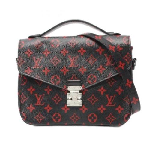 Louis Vuitton Vintage Pre-owned Canvas handvskor Black, Dam