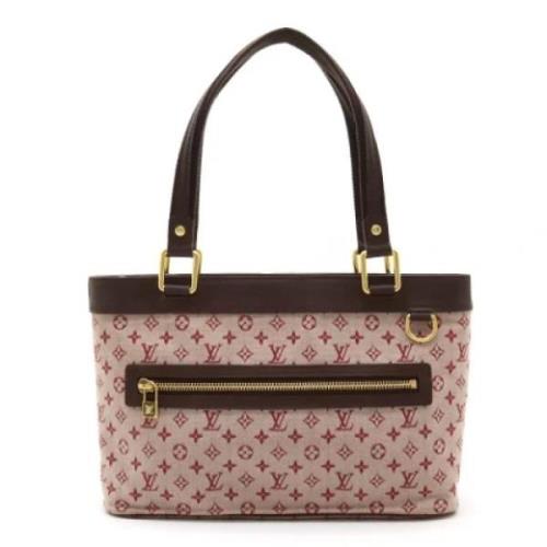 Louis Vuitton Vintage Pre-owned Canvas louis-vuitton-vskor Pink, Dam