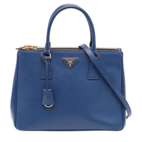 Prada Vintage Pre-owned Laeder prada-vskor Blue, Dam