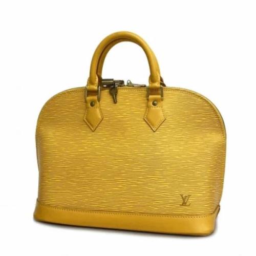 Louis Vuitton Vintage Pre-owned Tyg handvskor Yellow, Dam