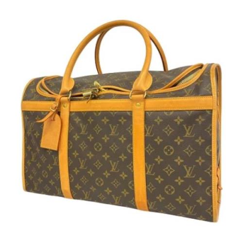 Louis Vuitton Vintage Pre-owned Canvas louis-vuitton-vskor Brown, Dam