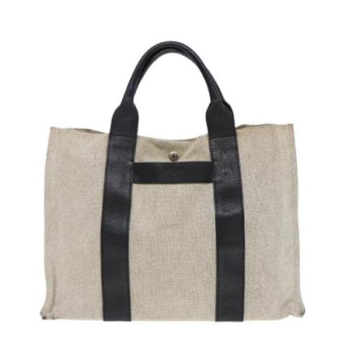 Hermès Vintage Pre-owned Canvas totevskor White, Dam