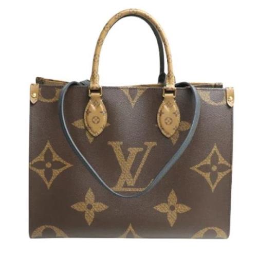 Louis Vuitton Vintage Pre-owned Canvas louis-vuitton-vskor Brown, Dam