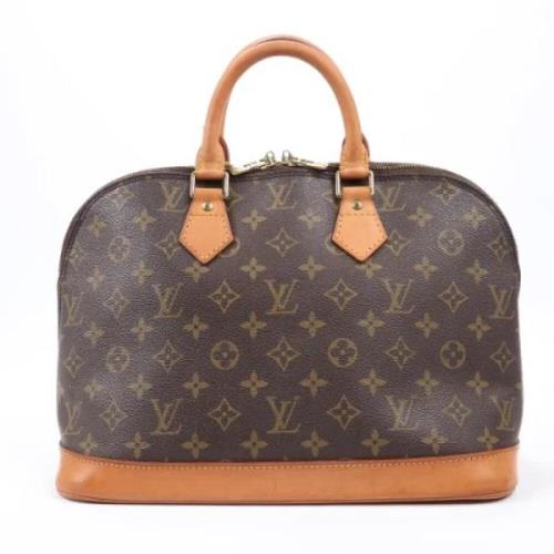 Louis Vuitton Vintage Pre-owned Laeder handvskor Brown, Dam