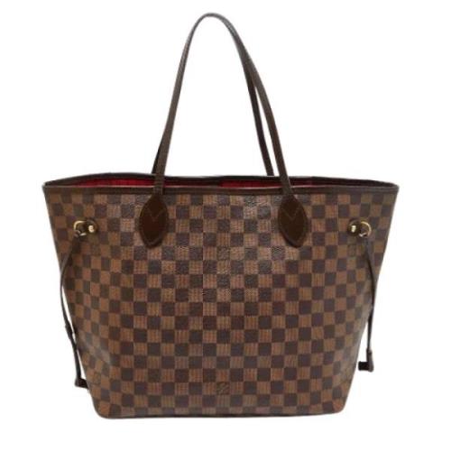 Louis Vuitton Vintage Pre-owned Laeder totevskor Brown, Dam