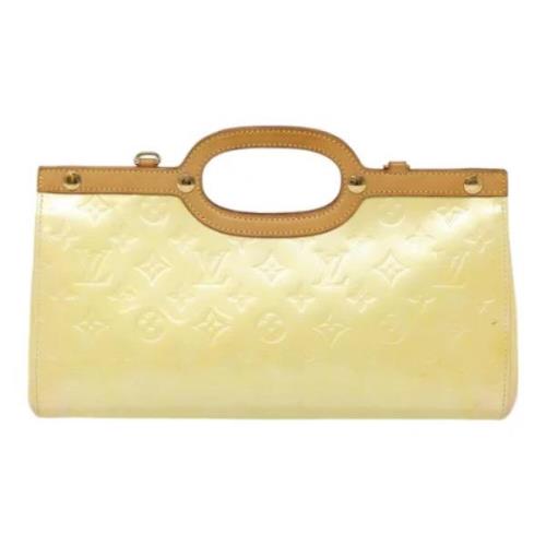 Louis Vuitton Vintage Pre-owned Laeder louis-vuitton-vskor Beige, Dam