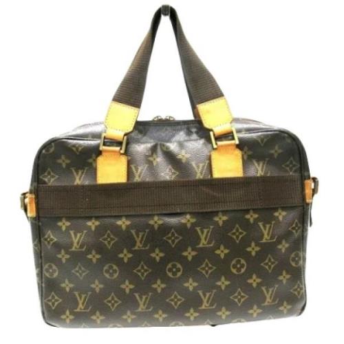 Louis Vuitton Vintage Pre-owned Canvas louis-vuitton-vskor Brown, Dam