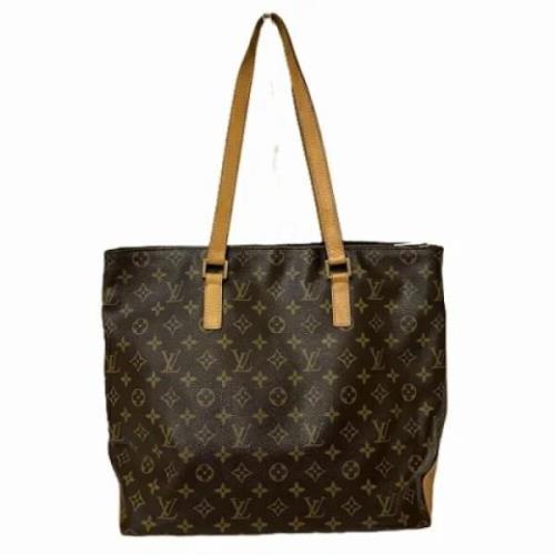 Louis Vuitton Vintage Pre-owned Canvas handvskor Brown, Dam