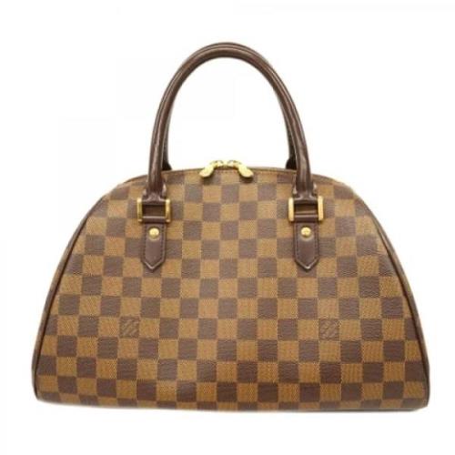 Louis Vuitton Vintage Pre-owned Tyg handvskor Brown, Dam