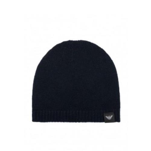 Emporio Armani Beanies Blue, Herr