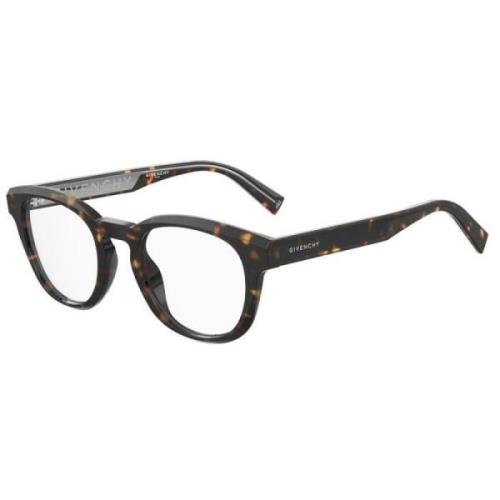 Givenchy Stiliga Glasögon i Brun Färg Brown, Unisex