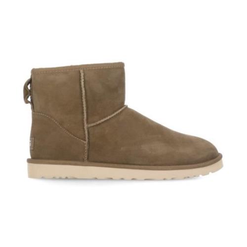 UGG Brun Mocka Ankelboots Shearling Foder Brown, Herr