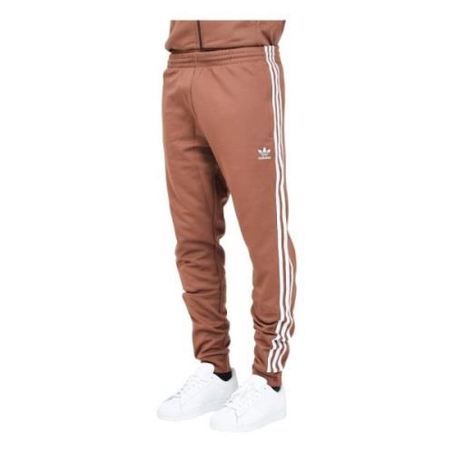 Adidas Originals Brun Sportig Classics SST Byxor Brown, Herr