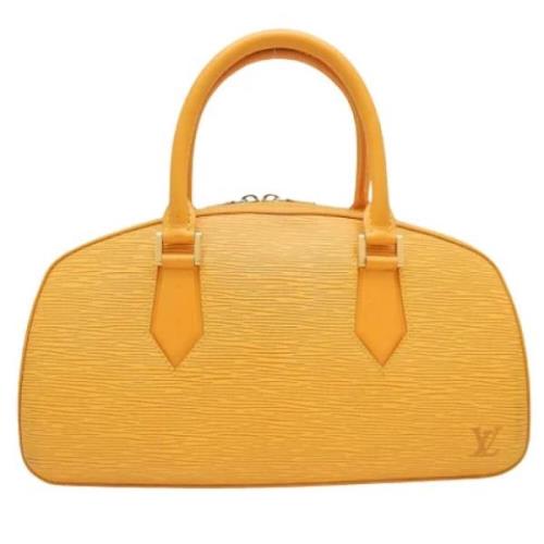 Louis Vuitton Vintage Pre-owned Laeder louis-vuitton-vskor Yellow, Dam