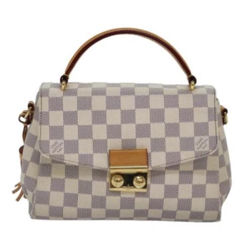 Louis Vuitton Vintage Pre-owned Canvas louis-vuitton-vskor White, Dam