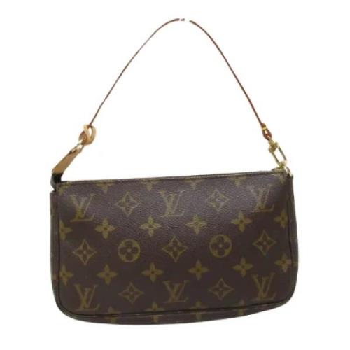 Louis Vuitton Vintage Pre-owned Canvas louis-vuitton-vskor Brown, Dam