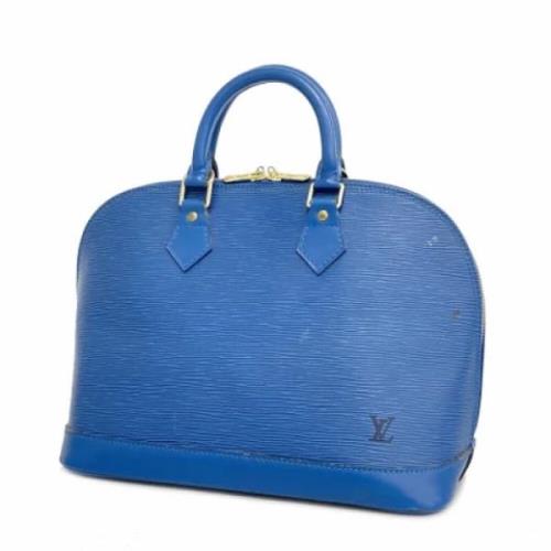 Louis Vuitton Vintage Pre-owned Tyg handvskor Blue, Dam