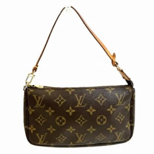 Louis Vuitton Vintage Pre-owned Canvas louis-vuitton-vskor Brown, Dam