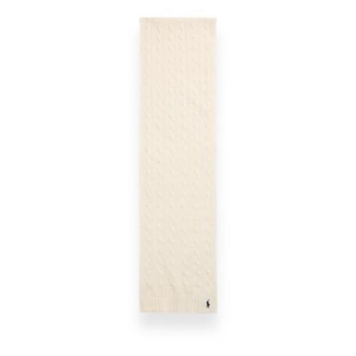 Polo Ralph Lauren Kashmir Scarf Beige, Dam