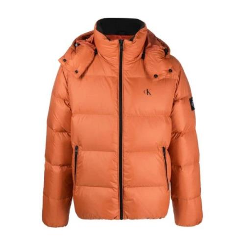 Calvin Klein Jeans Down Jackets Brown, Herr