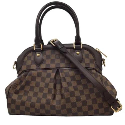 Louis Vuitton Vintage Pre-owned Canvas louis-vuitton-vskor Brown, Dam