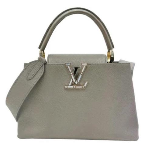 Louis Vuitton Vintage Pre-owned Laeder louis-vuitton-vskor Gray, Dam