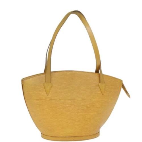 Louis Vuitton Vintage Pre-owned Laeder louis-vuitton-vskor Yellow, Dam