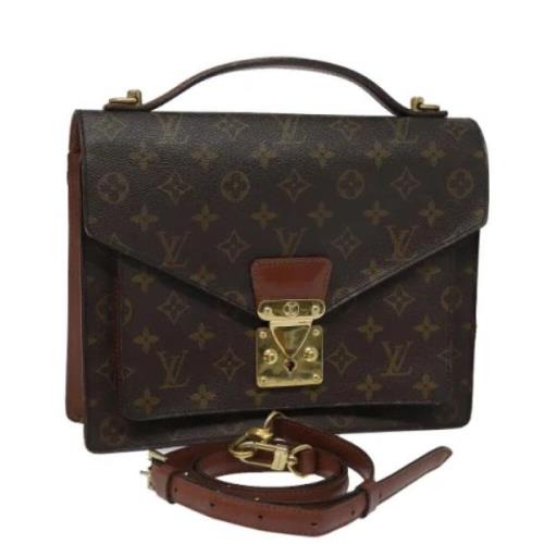 Louis Vuitton Vintage Pre-owned Canvas louis-vuitton-vskor Brown, Dam