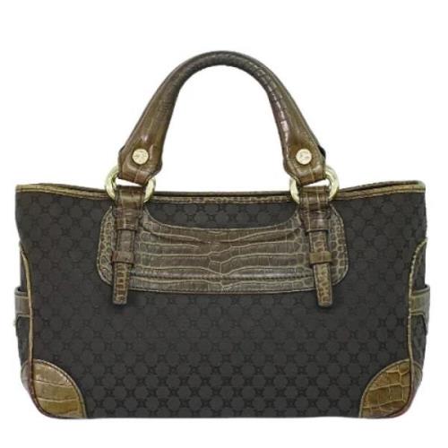 Celine Vintage Pre-owned Canvas celine-vskor Brown, Dam