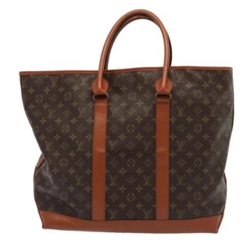 Louis Vuitton Vintage Pre-owned Canvas louis-vuitton-vskor Brown, Dam