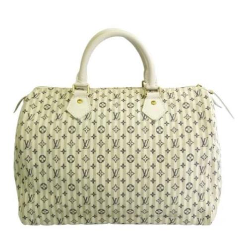 Louis Vuitton Vintage Pre-owned Canvas louis-vuitton-vskor Beige, Dam